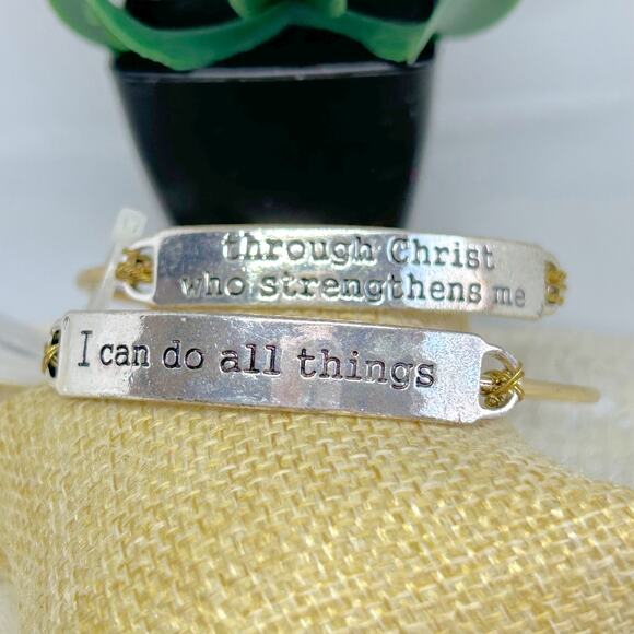 C est 1946 Inspirational Christian Bracelet Set - Picture 7 of 7